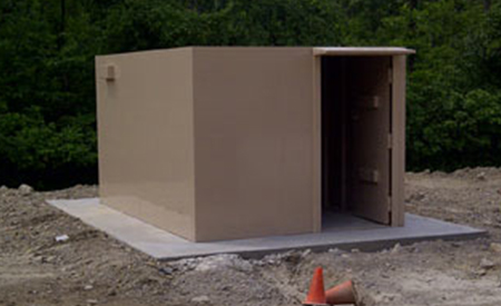 Concrete Safe Room