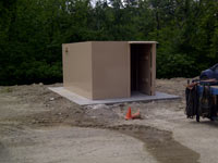 Concrete Safe Room
