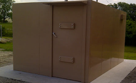 Concrete Safe Room