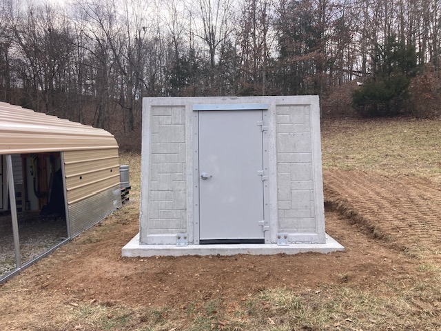 Concrete Safe Room