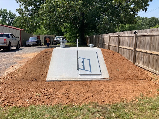 Slope Front Concrete Shelters