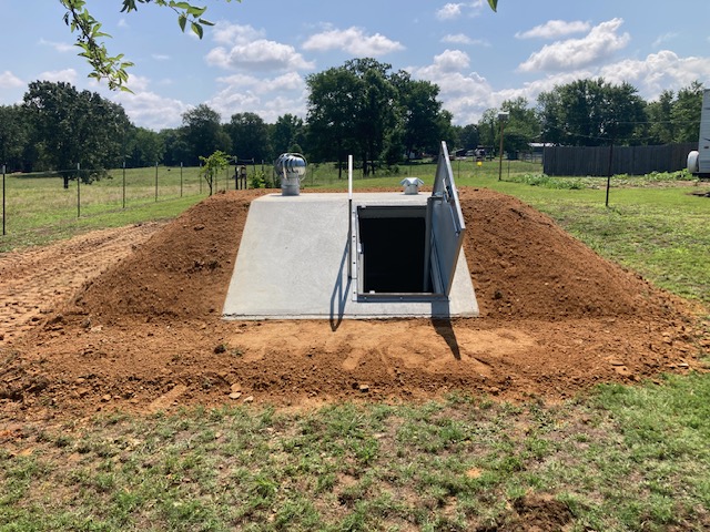 Slope Front Concrete Shelters