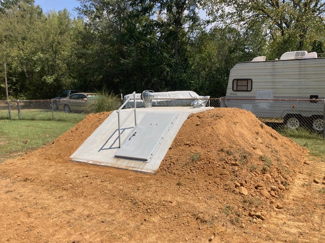 Slope Front Concrete Shelters