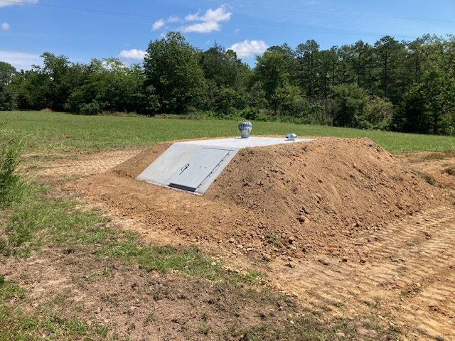 Slope Front Concrete Shelters