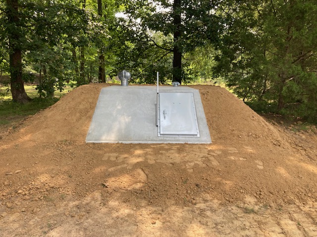 Slope Front Concrete Shelters