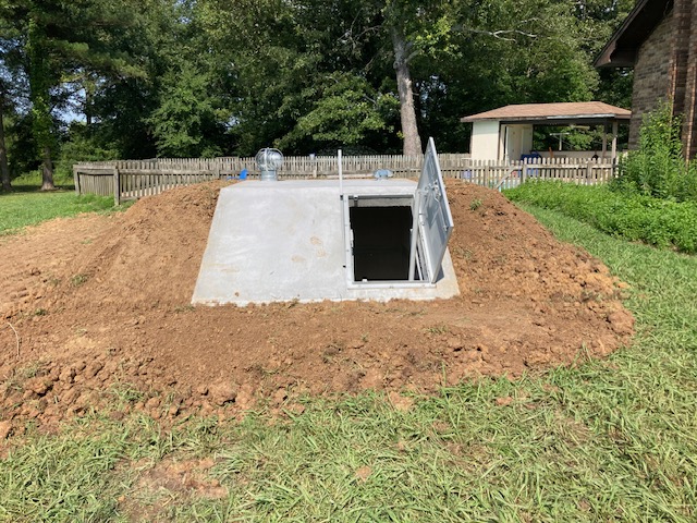 Slope Front Concrete Shelters