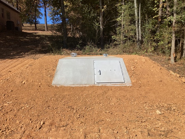 Slope Front Concrete Shelters