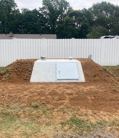 Slope Front Concrete Shelters